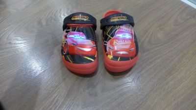 Лот: 15896943. Фото: 1. Crocs cars lightning mcqueen С9... Шлепанцы, сланцы