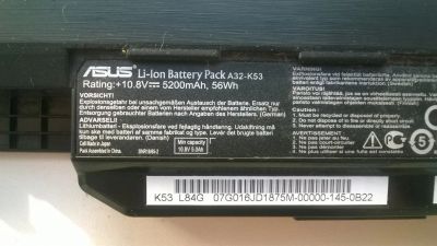 Лот: 6397889. Фото: 1. Аккумулятор для ноутбука Asus. ИБП, аккумуляторы для ИБП