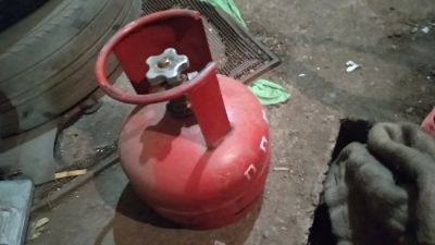 Лот: 17393189. Фото: 1. Балон газовый 5 л. Баллоны, газ в баллонах