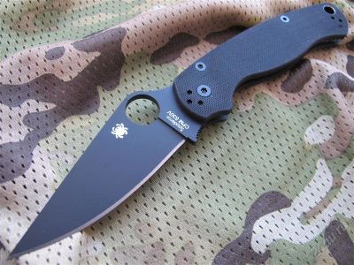 Лот: 1611964. Фото: 1. Spyderco Para-Military2 C81GPBK2. Ножи, топоры