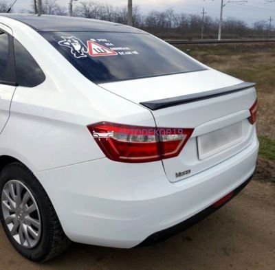Лот: 17281634. Фото: 1. Лип спойлер XV Line для Lada Vesta... Детали тюнинга