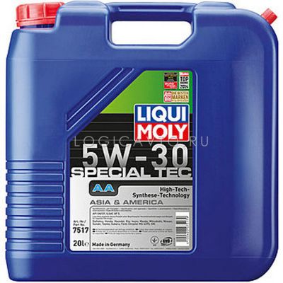 Лот: 12307993. Фото: 1. Liqui Moly Special Tec AA, 5W-30... Масла, жидкости