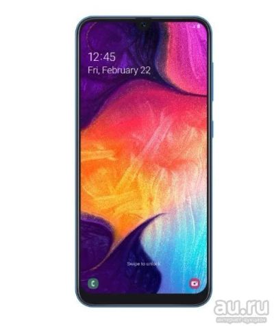 Лот: 13482556. Фото: 1. Samsung Galaxy A50 64Gb Синий... Смартфоны