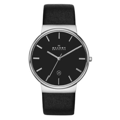 Лот: 23791195. Фото: 1. Мужские часы SKAGEN Leather SKW6104. Оригинальные наручные часы