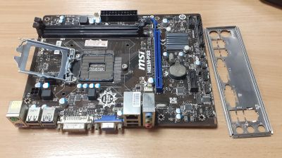 Лот: 25517493. Фото: 1. Материнская плата 1150 mATX DDR3... Материнские платы