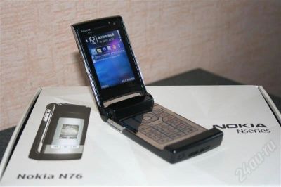 Лот: 237359. Фото: 1. Nokia N76 (финская сборка) смартфон. Смартфоны