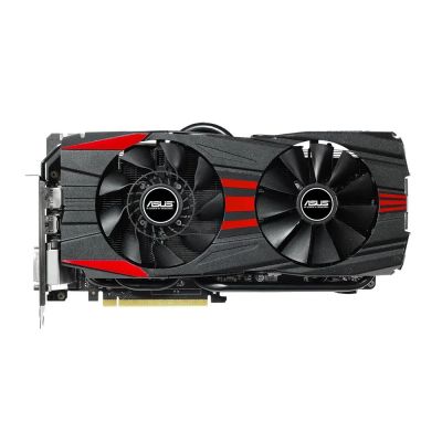 Лот: 14647161. Фото: 1. Видеокарта ASUS GTX 970 -DC2OC-4GD5-BLACK. Видеокарты