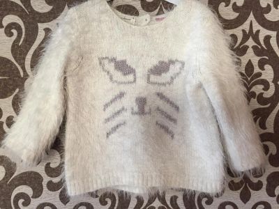 Лот: 5308431. Фото: 1. Модная пушистая кофта от Zara... Свитера, худи, толстовки