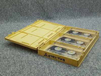 Лот: 25837846. Фото: 1. 3 Винтажные Аудиокассеты для записи... Плееры