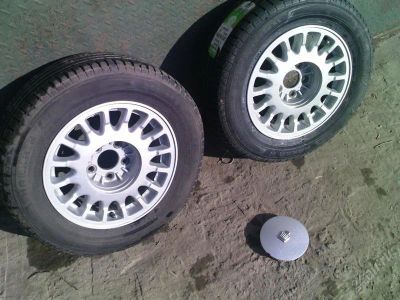 Лот: 853232. Фото: 1. Родное литьё от Toyota Crown JZS14x... Шины на дисках