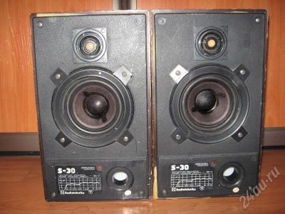 Лот: 195249. Фото: 1. Колонки radiotehnika s30. Пассивные акустические системы