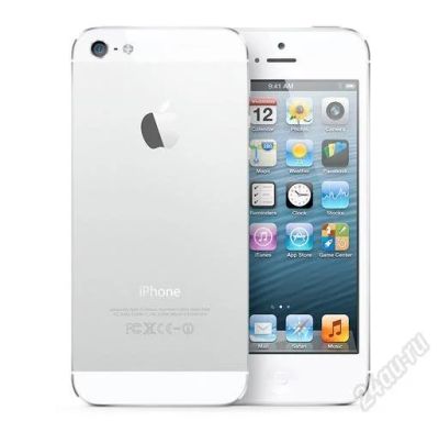 Лот: 2757129. Фото: 1. Iphone 5 16GB Белый. Смартфоны