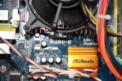 Лот: 4263477. Фото: 1. ASRock N68C-S (socket АM2... Материнские платы