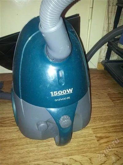 Лот: 1590560. Фото: 1. Пылесос Daewoo RC-3750G 1500W. Пылесосы, паровые швабры
