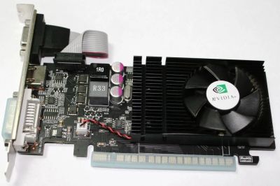 Лот: 4413675. Фото: 1. Видеокарта PCI-E GeForce GT630... Видеокарты