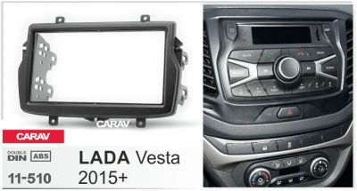 Лот: 20951158. Фото: 1. CARAV 11-510 (2-DIN монтажная... Переходные рамки, крепления для автомагнитол