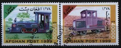 Лот: 7633948. Фото: 1. Афганистан 1999г жд 2марки. Марки