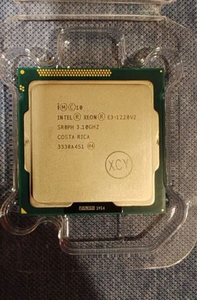 Лот: 19978559. Фото: 1. Процессор Intel Xeon E3-1220 V2... Процессоры