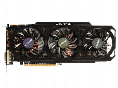 Лот: 18499377. Фото: 1. Видеокарта Gigabyte R9 280X OC... Видеокарты