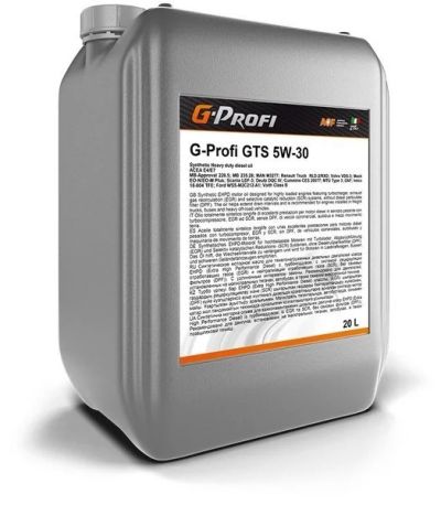 Лот: 20358352. Фото: 1. G-Profi GTS 5W30 (20л) синт. дизель. Масла, жидкости