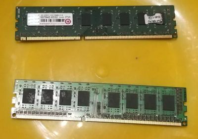 Лот: 19583607. Фото: 1. 2 планки памяти DDR3 на 1333. Оперативная память