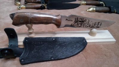 Лот: 10377452. Фото: 1. Нож-Рысь!!!Кизляр!!!. Ножи, топоры
