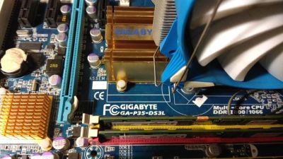 Лот: 9892098. Фото: 1. Комплект Gigabyte GA-P35-DS3L... Комплекты запчастей