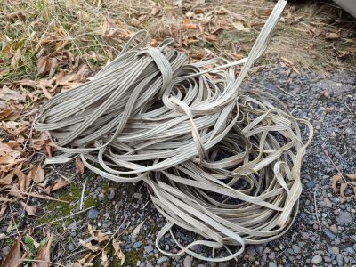 Лот: 19864152. Фото: 1. Провод алюминиевый "лапша" (АППВ... Провода, кабели