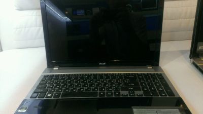 Лот: 9842890. Фото: 1. Корпус Acer Aspire V3-551 V3-551G... Корпуса, блоки питания
