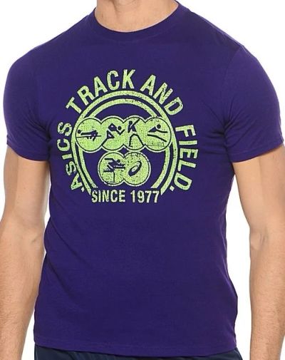 Лот: 12641852. Фото: 1. Футболка ASICS TRACK & FIELD TEE... Топы, майки