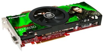 Лот: 6016141. Фото: 1. PowerColor Radeon HD 5830 800Mhz... Видеокарты