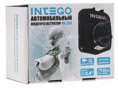 Лот: 11459467. Фото: 1. Видеорегистратор Intego VX-295... Видеорегистраторы,  радар-детекторы, системы парковки
