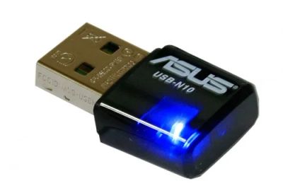Лот: 3775195. Фото: 1. ASUS USB-N10 самый маленький Wi-Fi-адаптер... WiFi, Bluetooth адаптеры