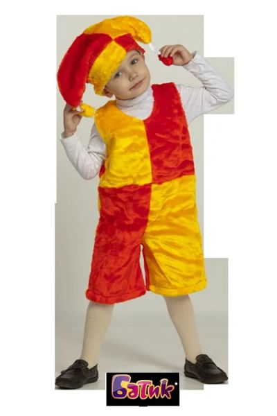 Лот: 4709250. Фото: 1. карнавальный костюм Скоморох... Детские карнавальные, праздничные костюмы