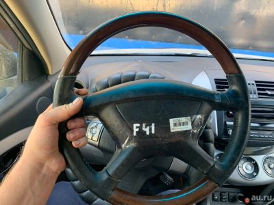 Лот: 15102581. Фото: 1. Руль на Mitsubishi diamante f3... Чехлы, коврики, оплетки руля