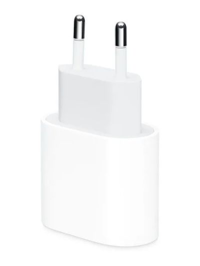 Лот: 22147713. Фото: 1. СЗУ ДЛЯ APPLE WHITE PD 20W USB-C... Зарядные устройства, блоки питания, адаптеры сетевые для смартфонов