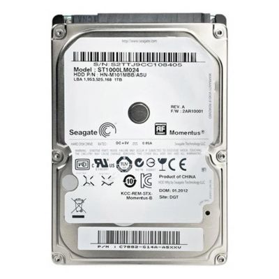 Лот: 15894526. Фото: 1. БУ Жесткий диск Seagate Momentus... Жёсткие диски (HDD)