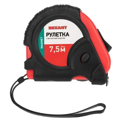 Лот: 24510693. Фото: 1. Рулетка Rexant измерительная... Ручной инструмент