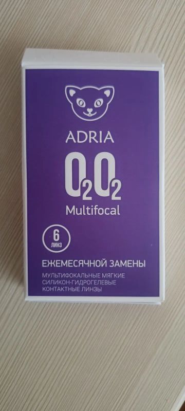 Лот: 25271727. Фото: 1. Мультифокальные линзы Adria -6... Контактные линзы