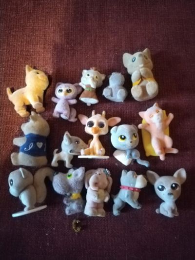 Лот: 25393832. Фото: 1. Игрушки бархатные(одним лотом... Другое (игрушки)