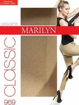 Лот: 8817932. Фото: 1. леггинсы marilyn classic 969 dark... Колготки, чулки