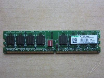 Лот: 1709975. Фото: 1. Kingmax 1Gb DDR2-667. Оперативная память