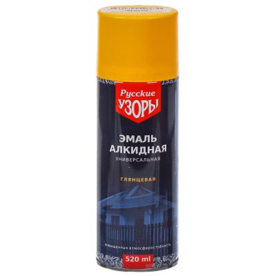 Лот: 24092290. Фото: 1. Эмаль аэрозольная, Русские узоры... Краски, лаки, растворитель