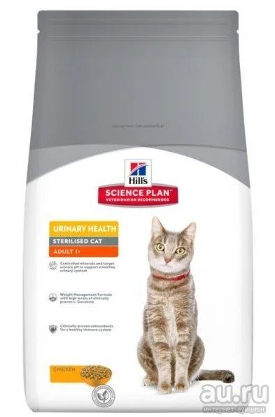 Лот: 13848223. Фото: 1. Корм Hill's Science Plan для кастрированных... Корма