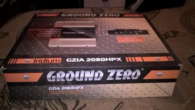 Лот: 5652368. Фото: 1. Усилитель Ground Zero GZIA 2080HPX... Усилители
