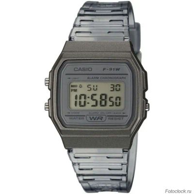 Лот: 21237616. Фото: 1. CASIO F-91WS-8E. Оригинальные наручные часы