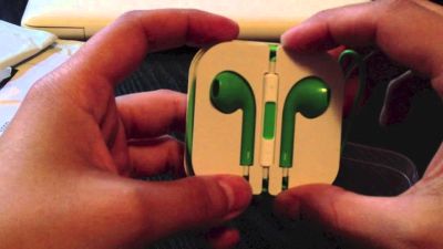 Лот: 4112812. Фото: 1. Гарнитура (Наушники) Earpods... Красноярск