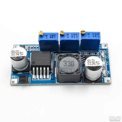 Лот: 10750145. Фото: 1. 3A LM2596 Регулируемый DC/DC понижающий... Зарядные устройства, блоки питания для бытовой техники