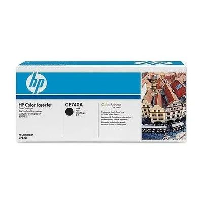 Лот: 13634286. Фото: 1. Тонер-картридж HP CE740A Black... Картриджи, расходные материалы