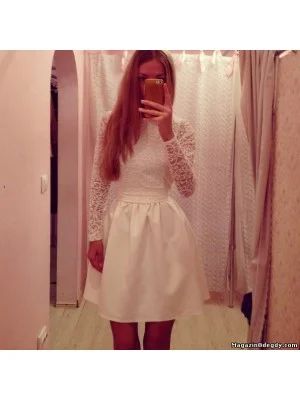 Лот: 3550117. Фото: 1. Платье белое. Платья